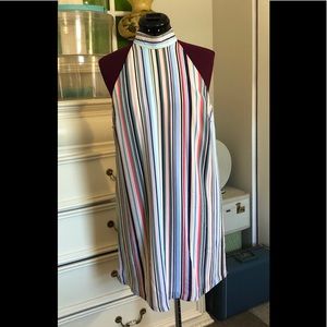 Women’s Dress Chocker Collar Sleeveless Summer Fun